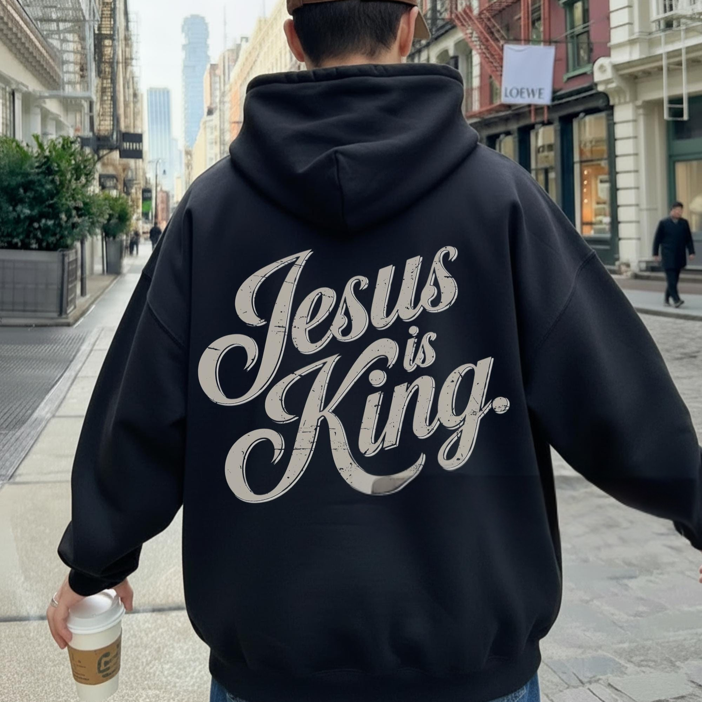 Jesus Is King Hoodie V14