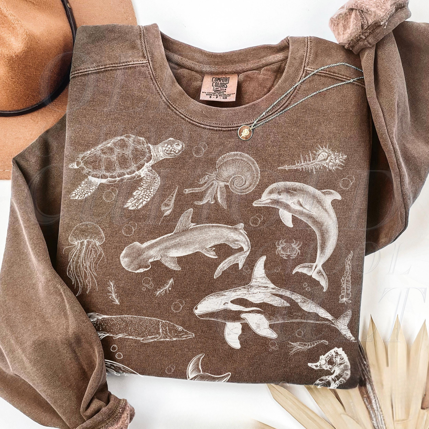 Sea Animals Sweater V12
