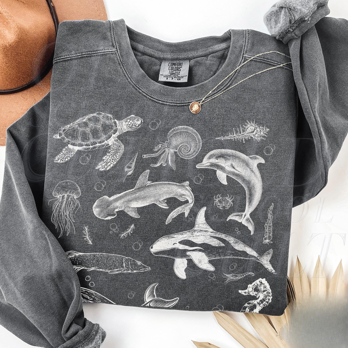 Sea Animals Sweater V12