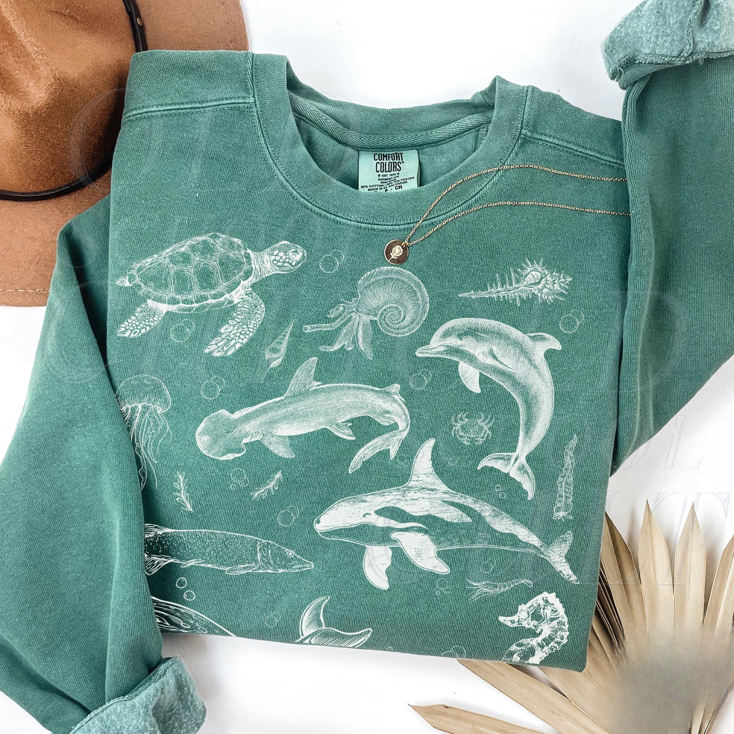 Sea Animals Sweater V12