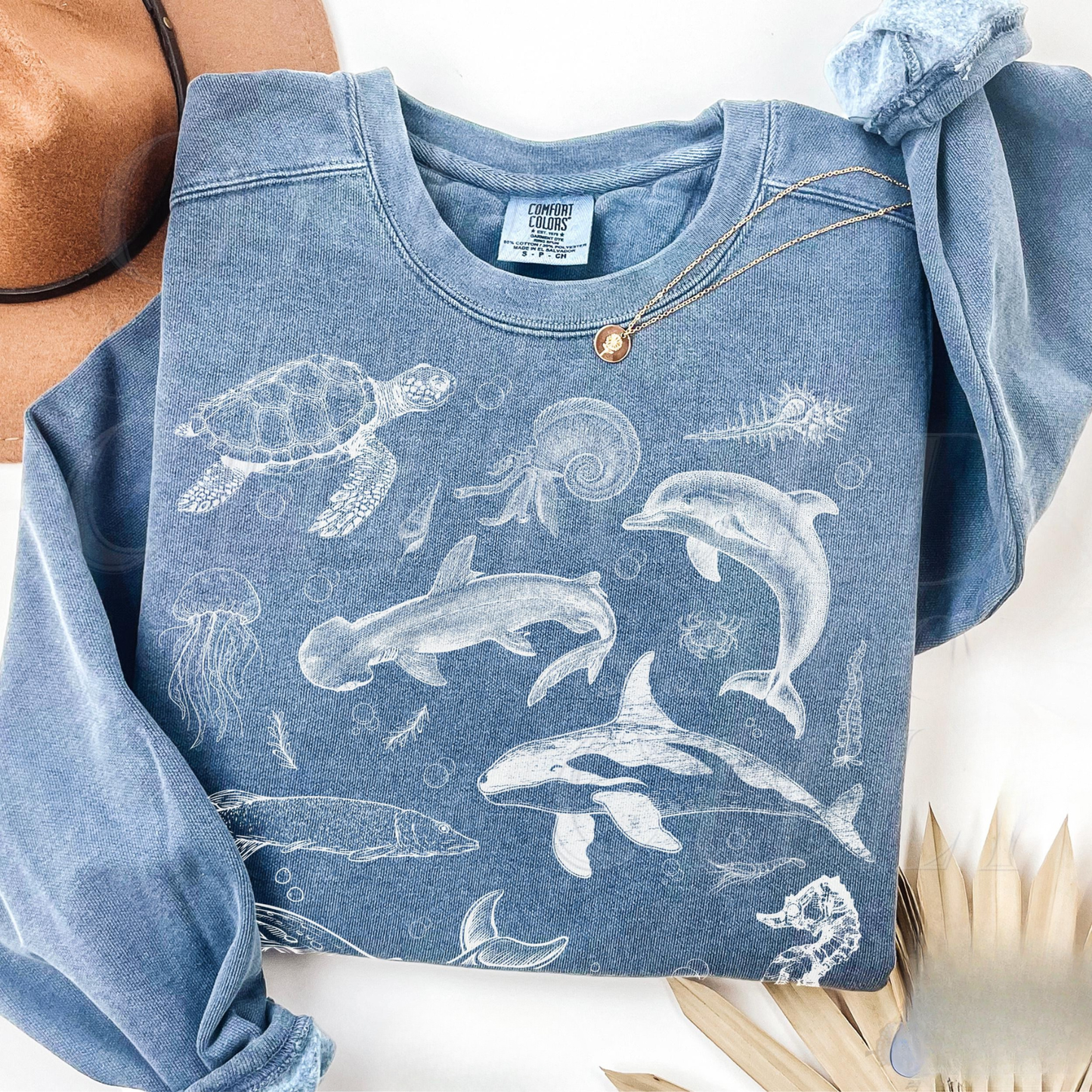 Sea Animals Sweater V12