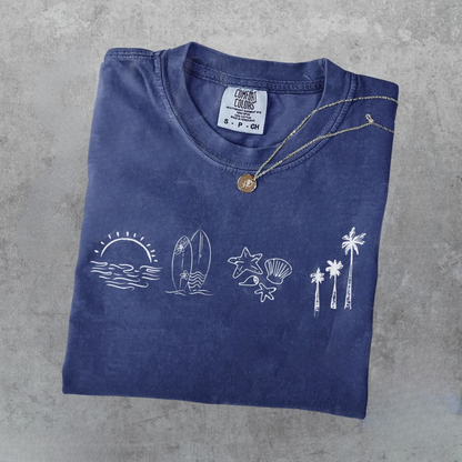 Surfer Ocean Tee