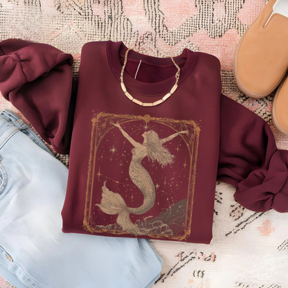 Vintage Mermaid Sweatshirt