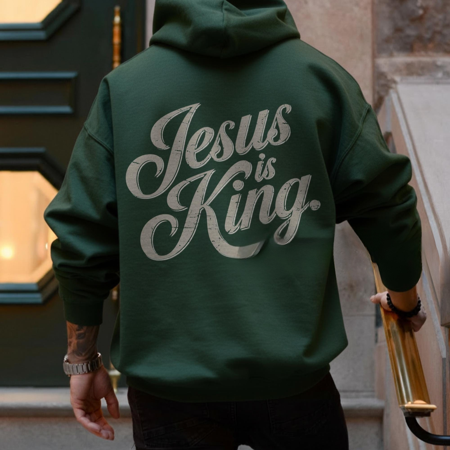 Jesus Is King Hoodie V14
