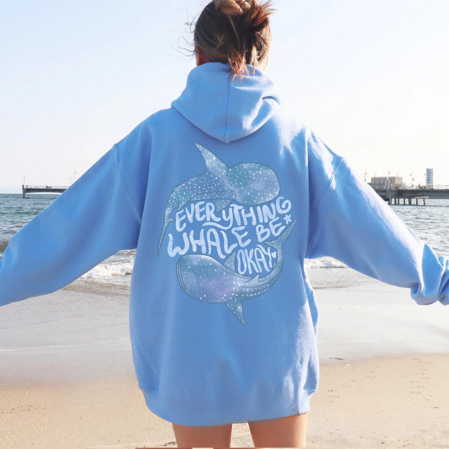 Everything Whale Be Okay Hoodie V2