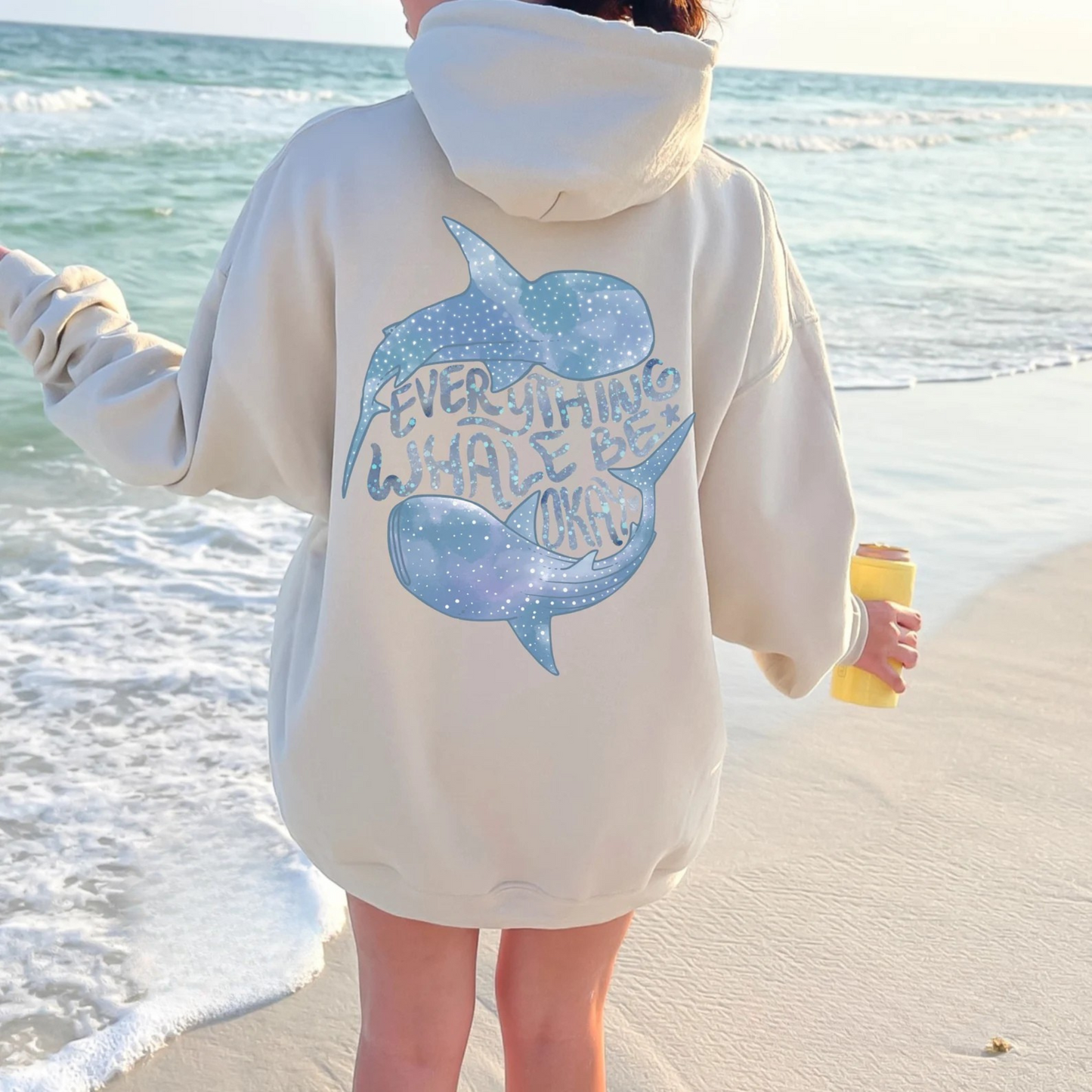Everything Whale Be Okay Hoodie V2