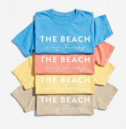 The Beach Is My Therapy Tee