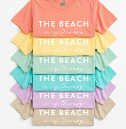 The Beach Is My Therapy Tee