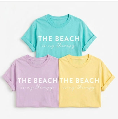 The Beach Is My Therapy Tee