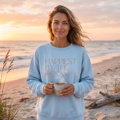 Happiest By The Ocean Sweater