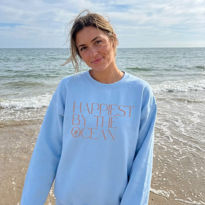 Happiest By The Ocean Sweater