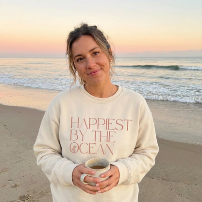 Happiest By The Ocean Sweater