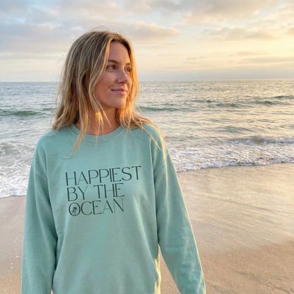 Happiest By The Ocean Sweater