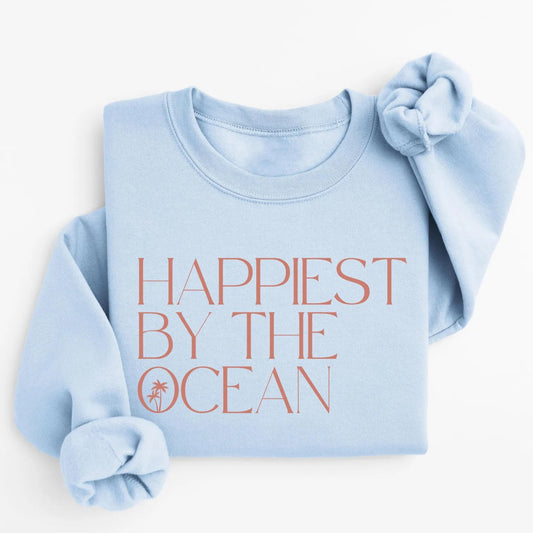 Happiest By The Ocean Sweater