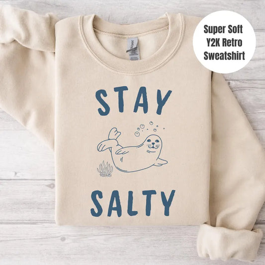 Stay Salty Seal Sweater