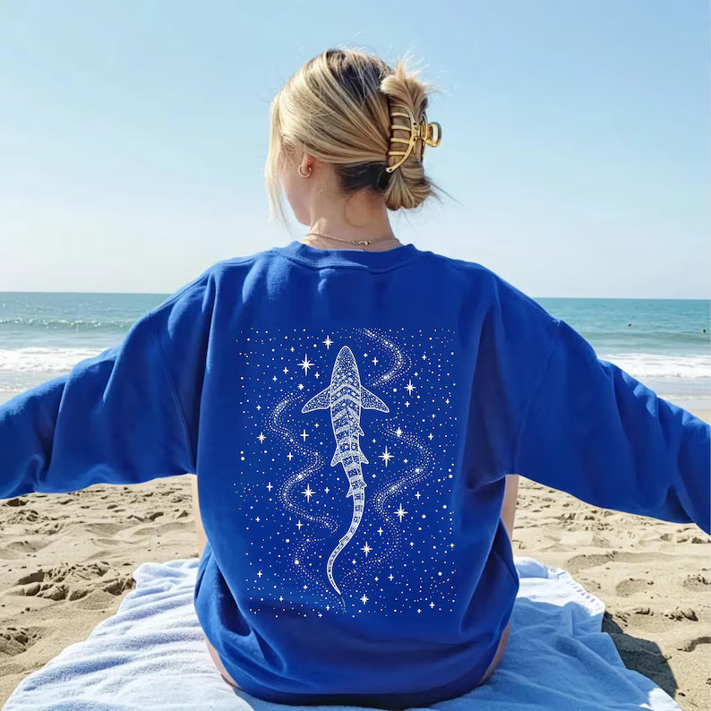 Beach Whale Shark Hoodie