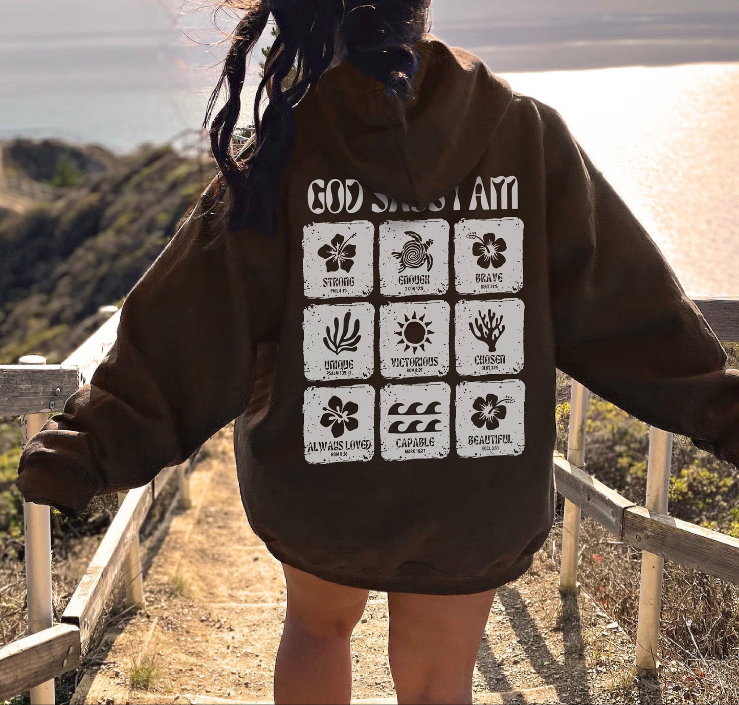Faith Ocean Hoodie
