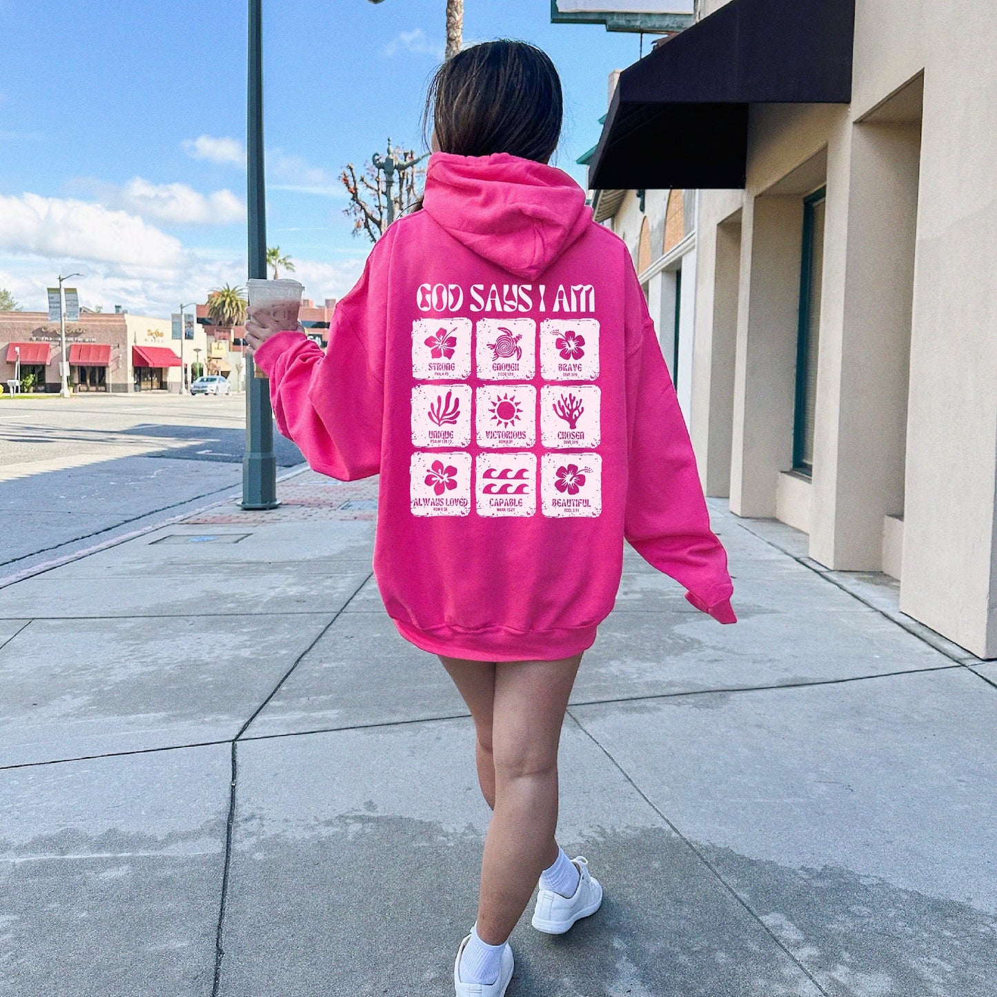 Faith Ocean Hoodie