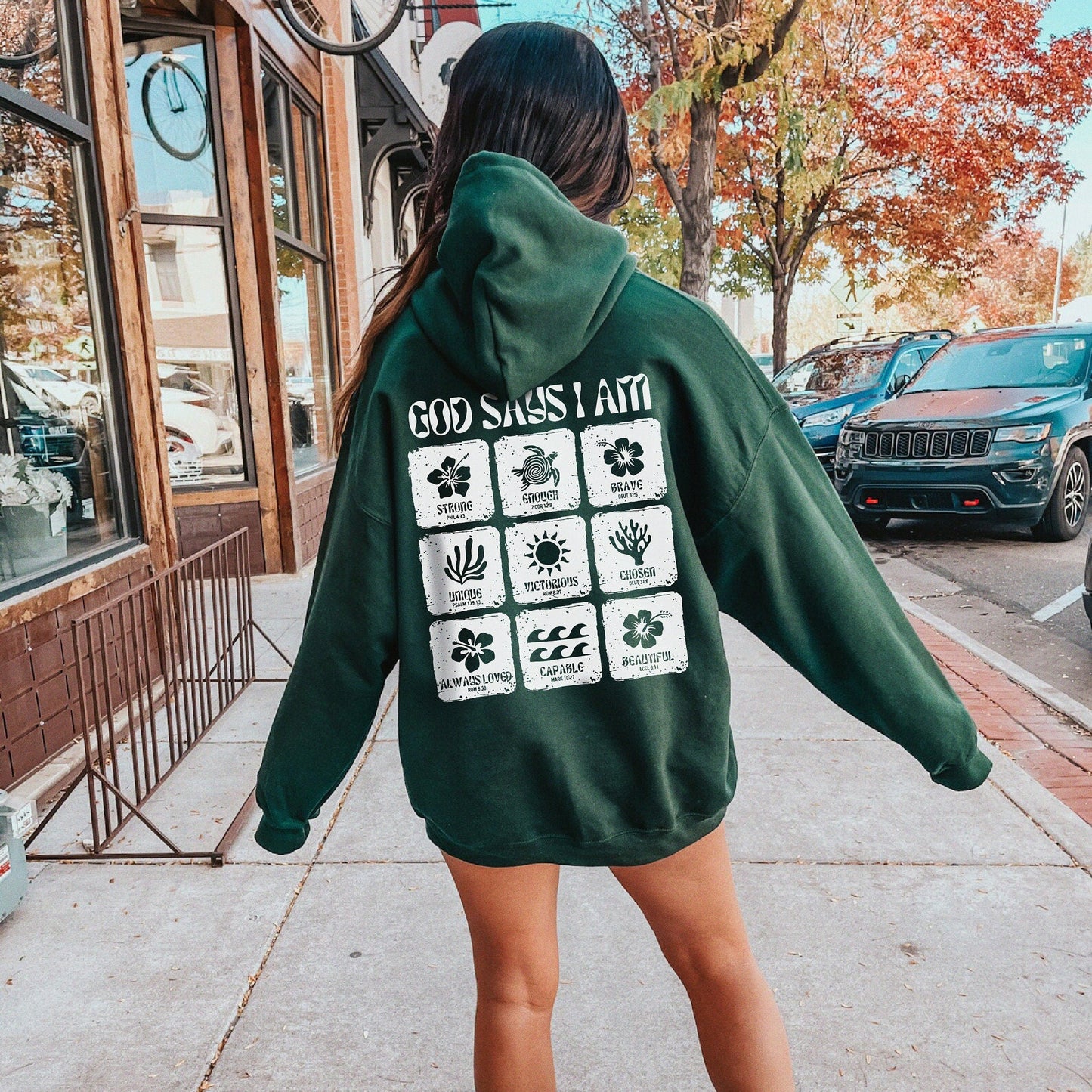 Faith Ocean Hoodie