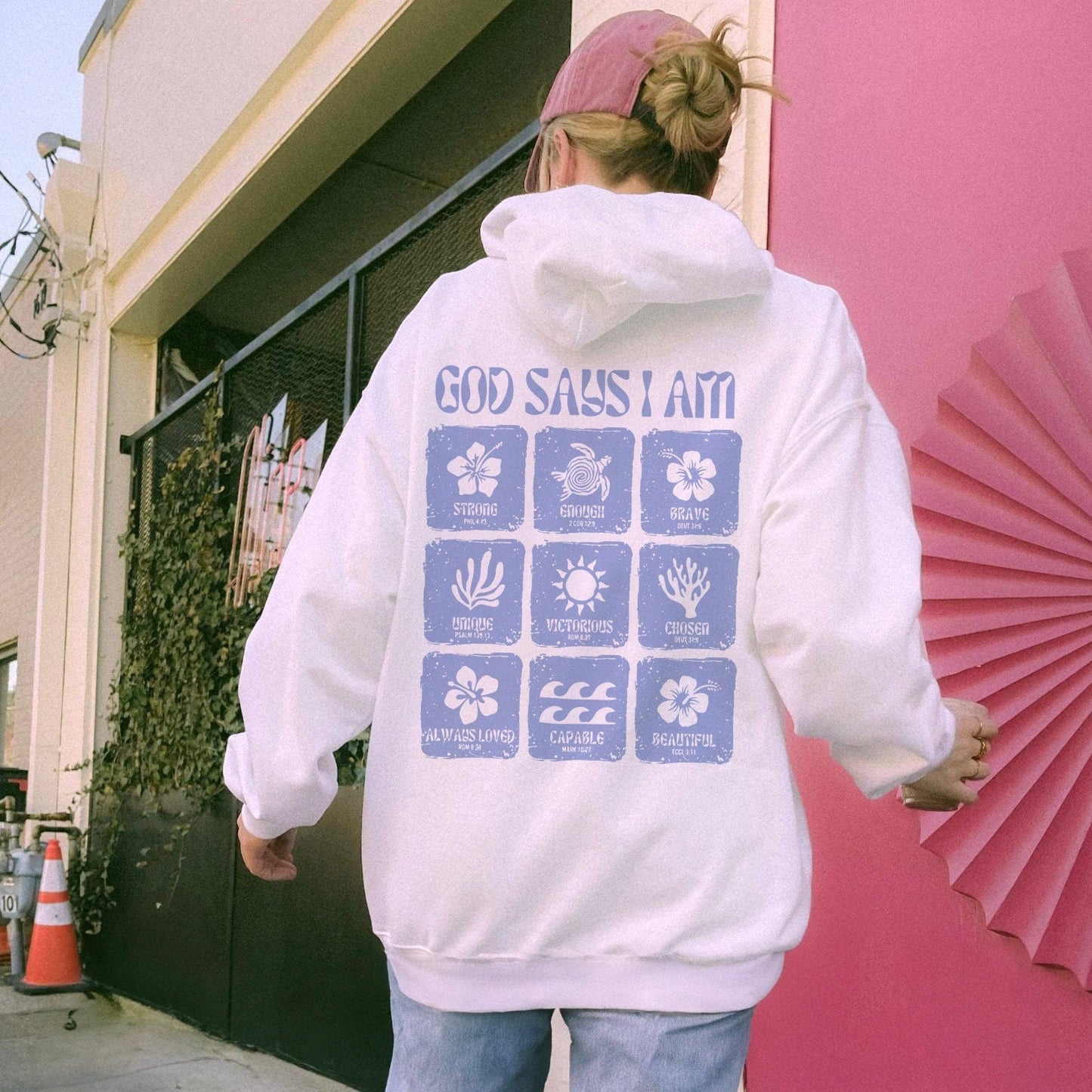 Faith Ocean Hoodie
