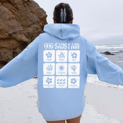 Faith Ocean Hoodie