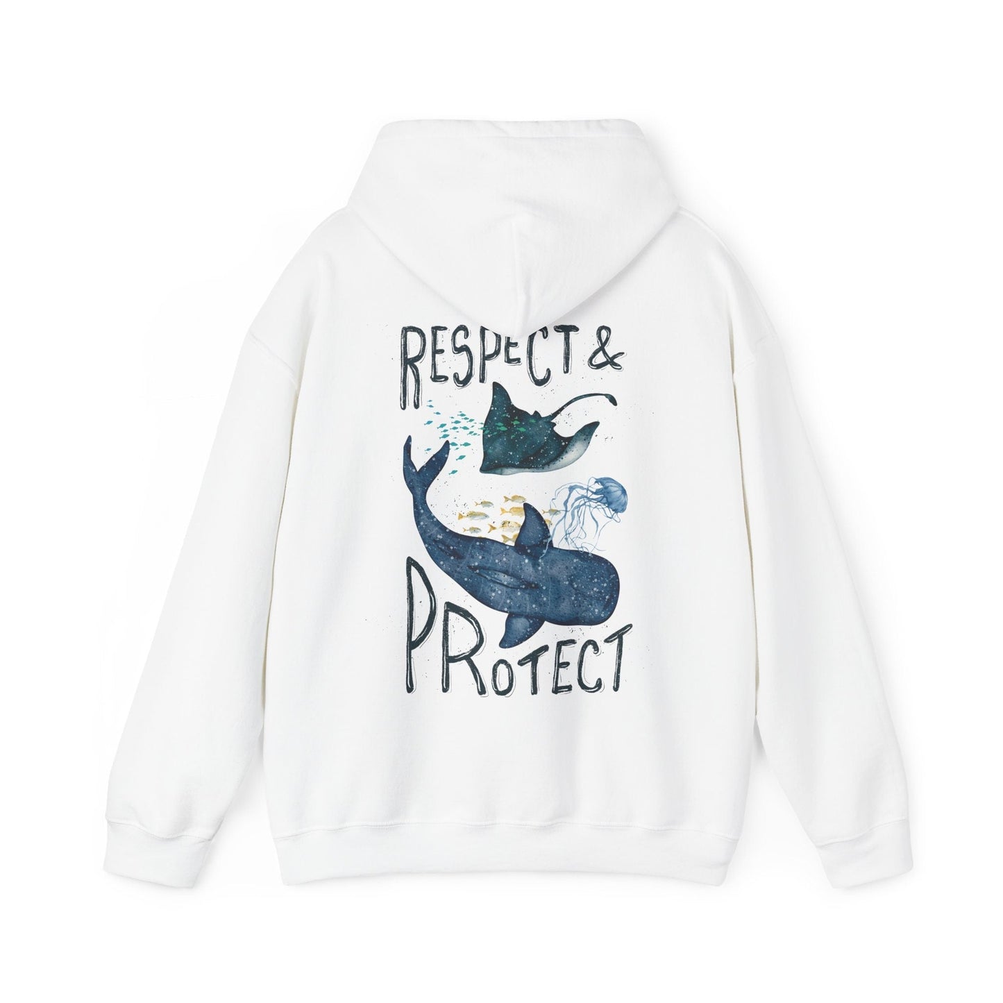 Whale Shark Respect Hoodie