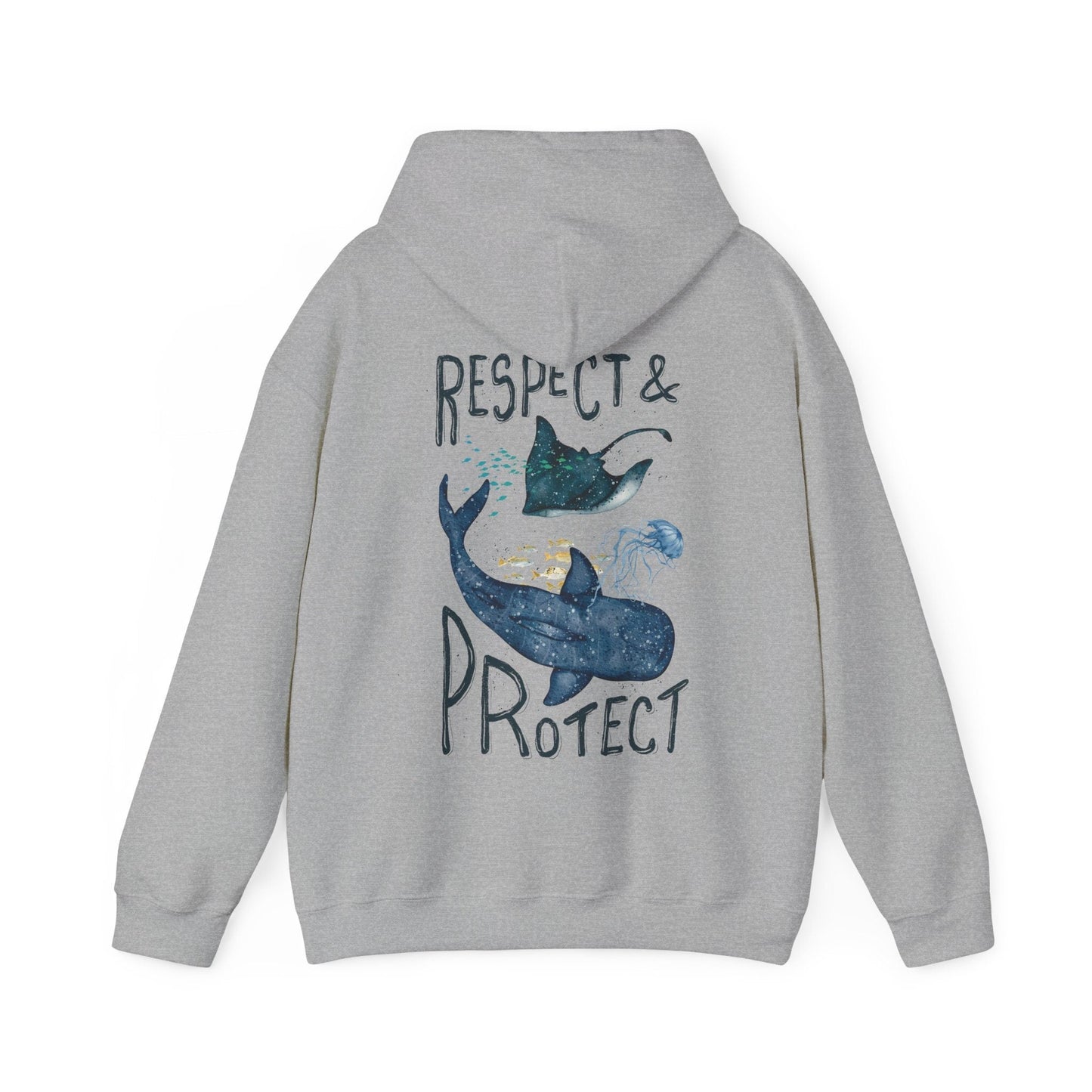 Whale Shark Respect Hoodie