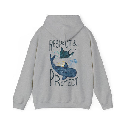 Whale Shark Respect Hoodie