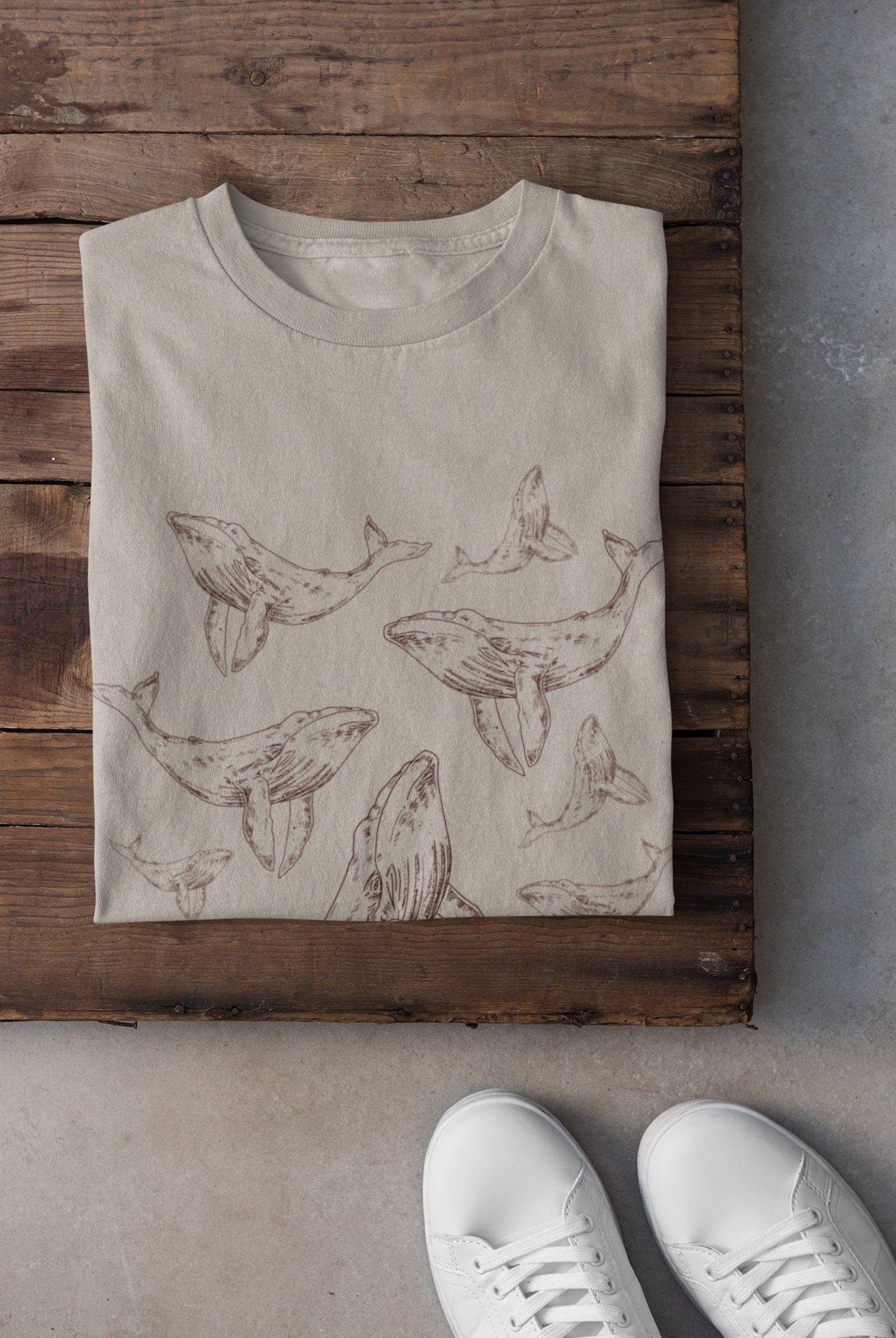 Vintage 90s Ocean Tee V2