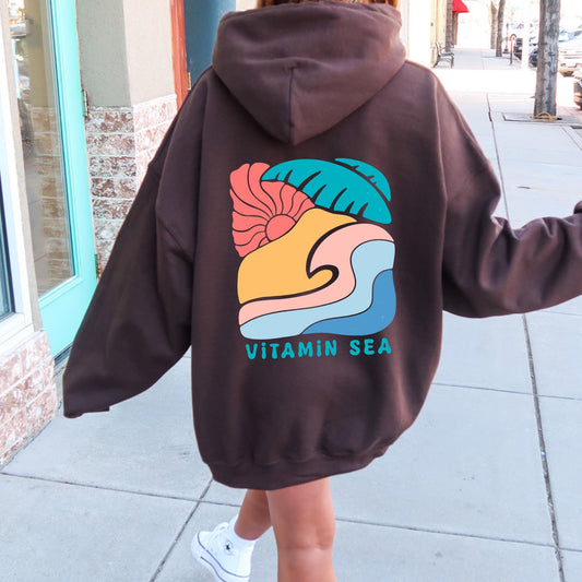 Retro Beach Hoodie