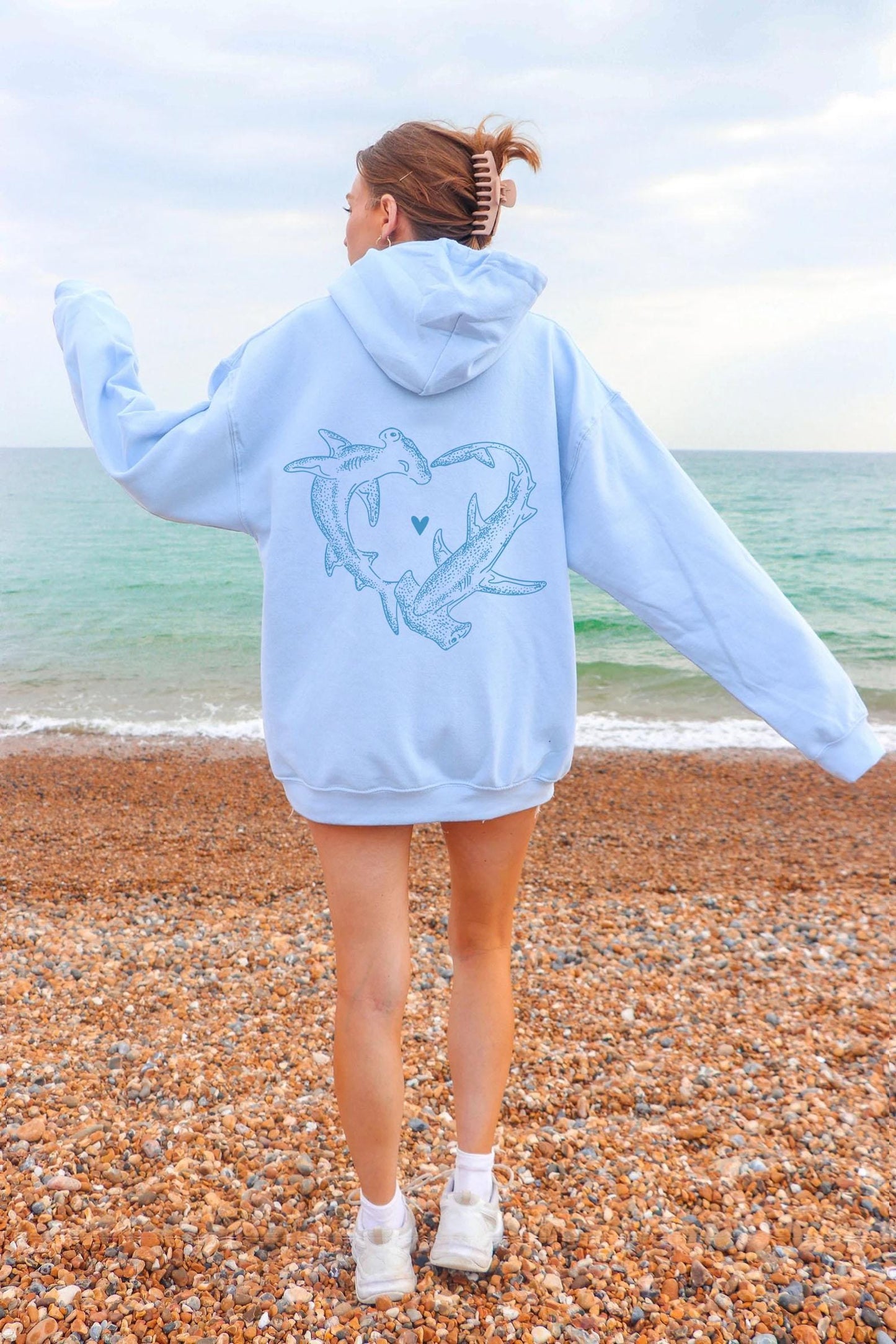 Shark Hammerhead Hoodie V5