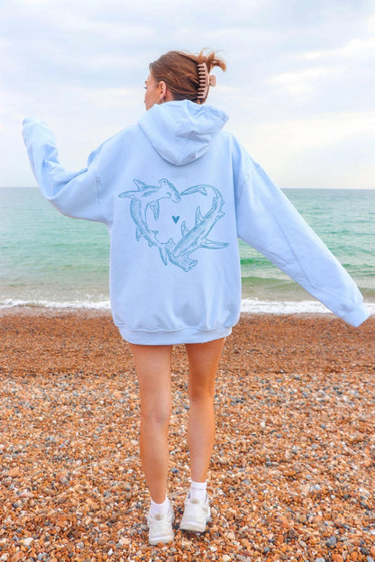 Shark Hammerhead Hoodie V5