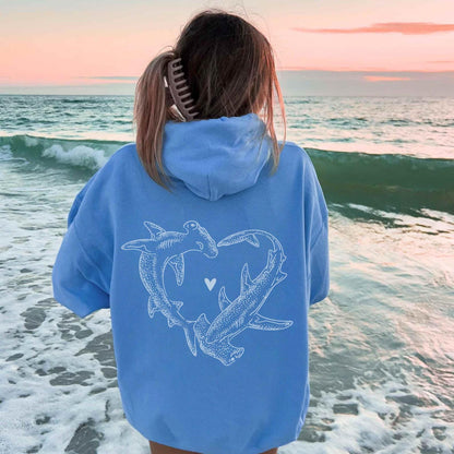 Shark Hammerhead Hoodie V5