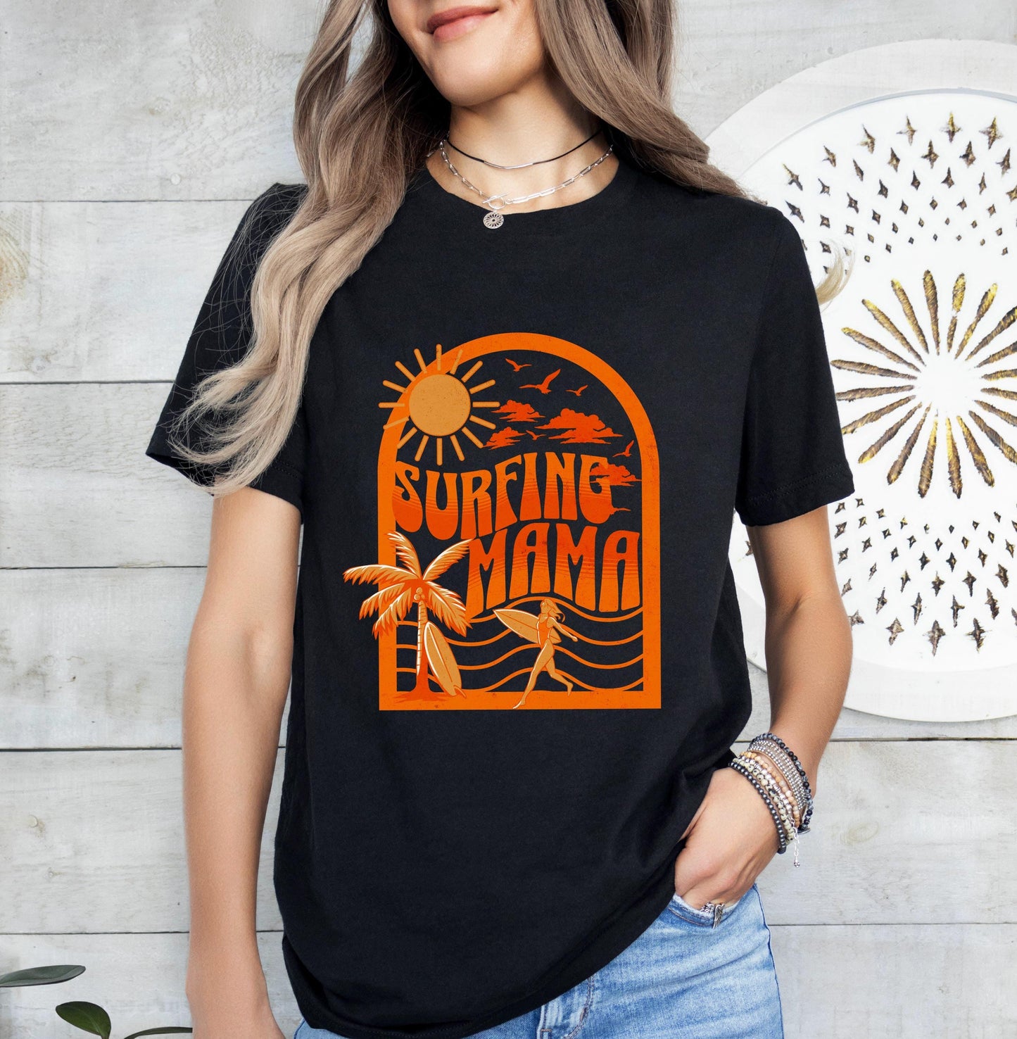 Surfing Mama T-Shirt