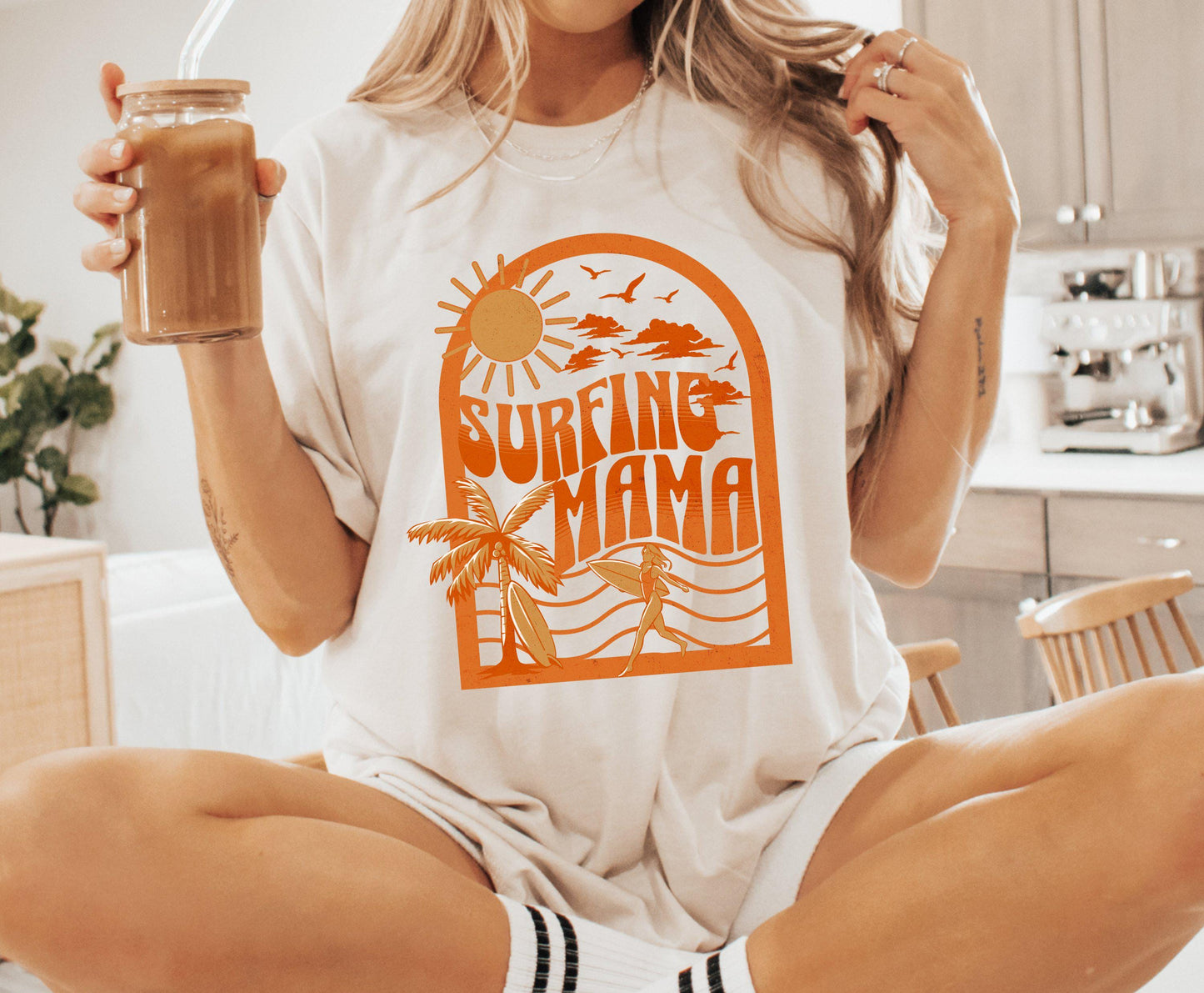 Surfing Mama T-Shirt