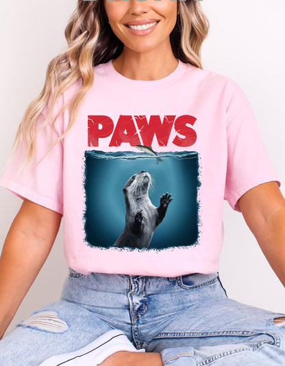 Funny Otter 'Paws T-Shirt