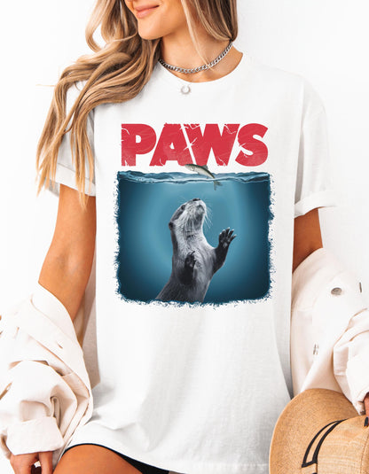 Funny Otter 'Paws T-Shirt