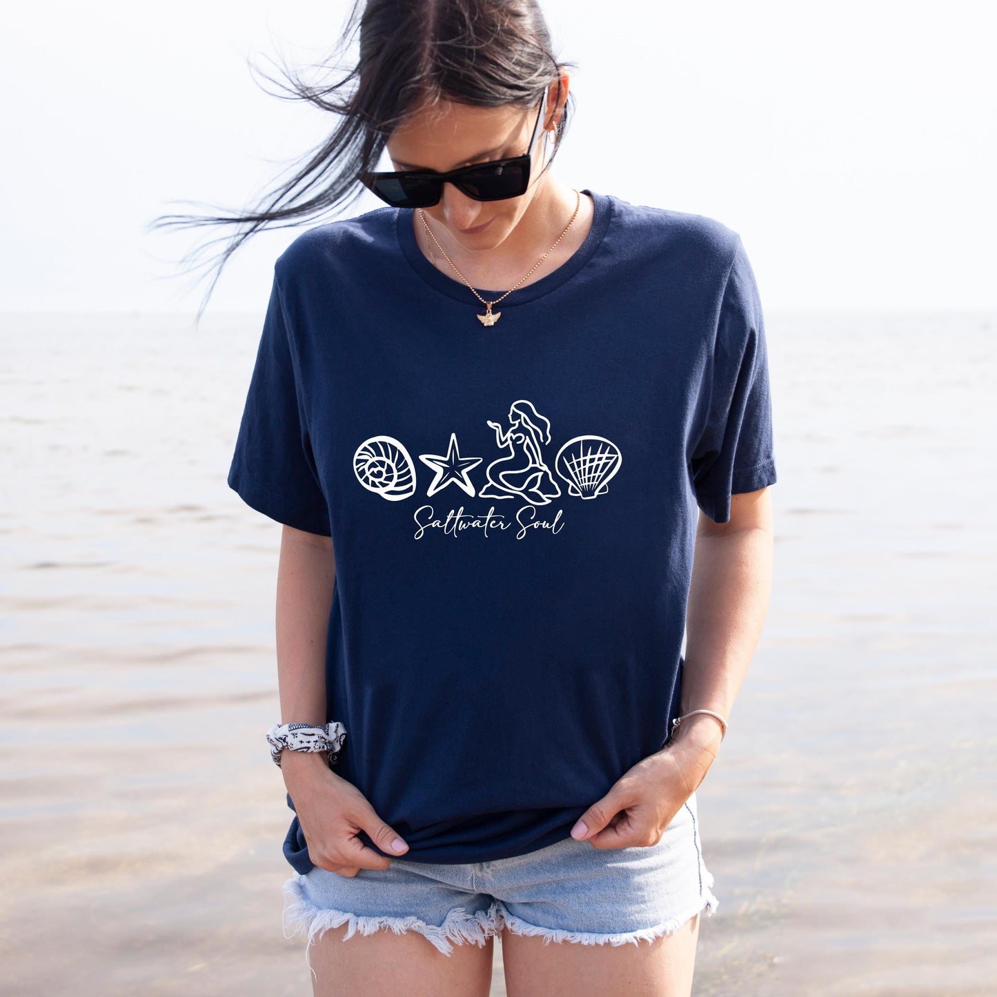 Seashell Mermaid Shirt V4
