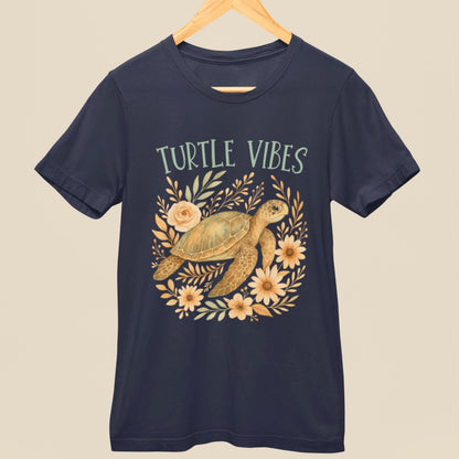 Floral Sea Turtle Shirt