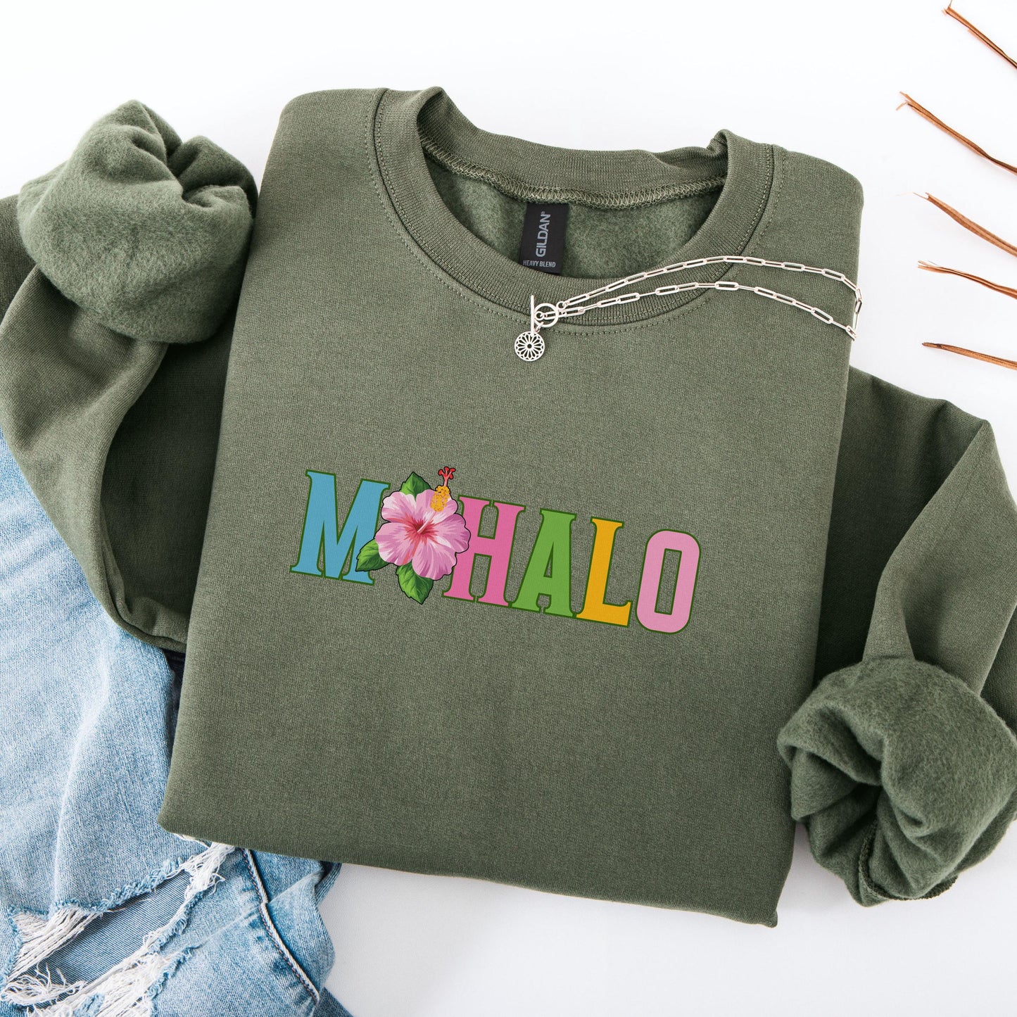 Mahalo Hawaii Sweatshirt