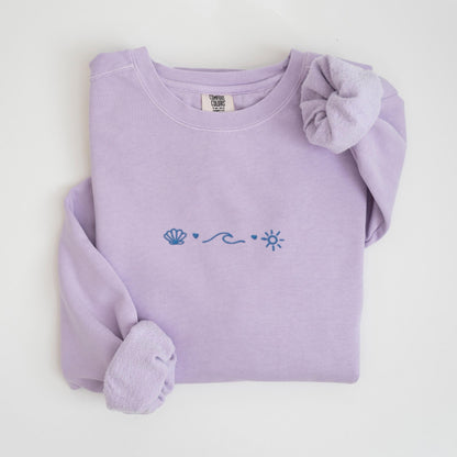 Ocean Lover Seashell Sweater