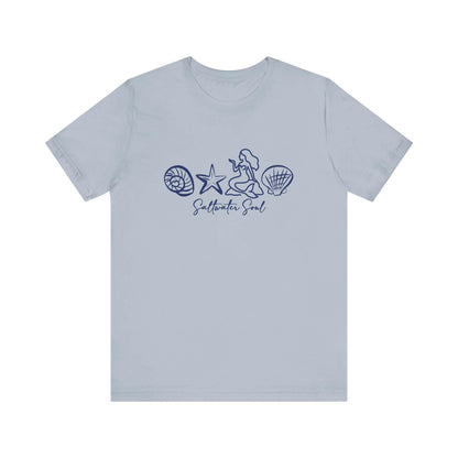 Seashell Mermaid Shirt V4