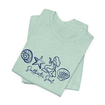Seashell Mermaid Shirt V4