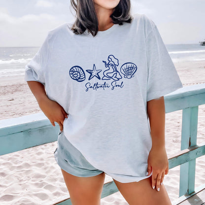 Seashell Mermaid Shirt V4