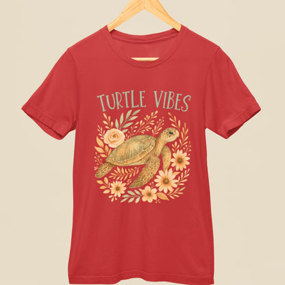 Floral Sea Turtle Shirt