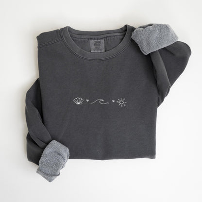 Ocean Lover Seashell Sweater