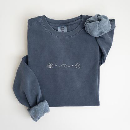 Ocean Lover Seashell Sweater