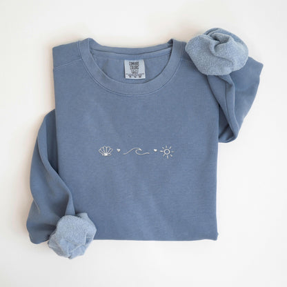 Ocean Lover Seashell Sweater