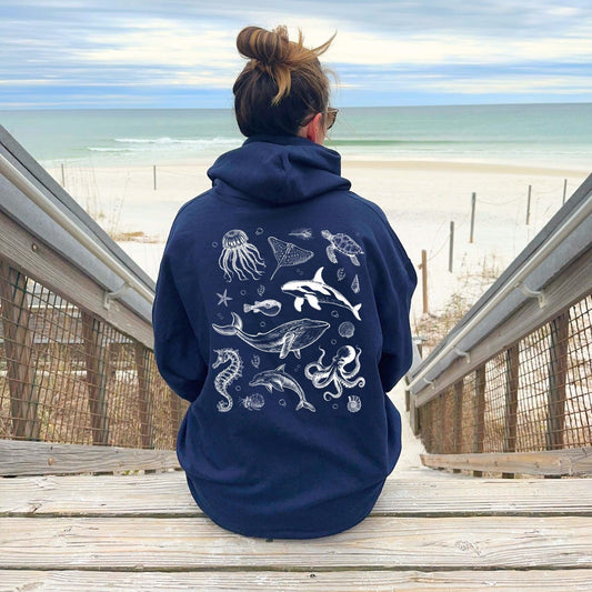 Sea Animals Hoodie New V2