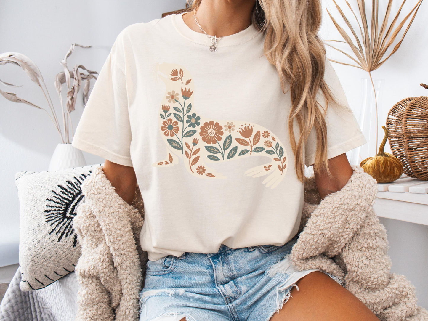 Sea Lion Floral Shirt